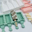 Jégkrém készítő szilikon forma - méhsejt