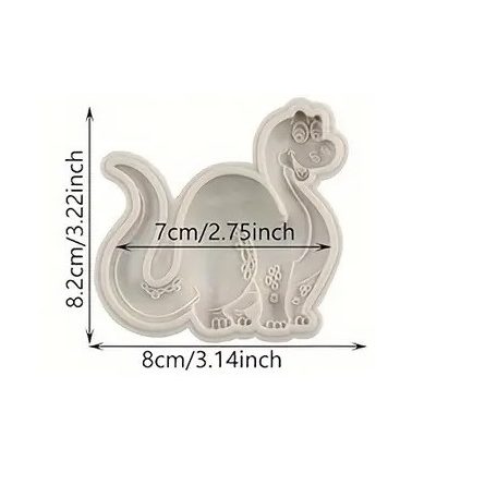 Szilikon forma dínó 2.