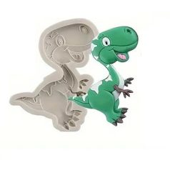 Szilikon forma dínó