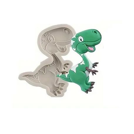 Szilikon forma dínó