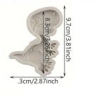 Szilikon forma dínó