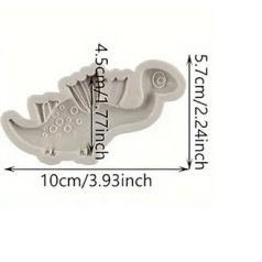 Szilikon forma dínó 3