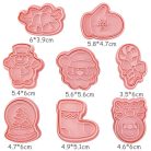 FONDANT ÉS MARCIPÁN MŰANYAG KISZÚRÓ ÉS MINTÁZÓ SZETT – karácsony (6 DARAB/CSOMAG)