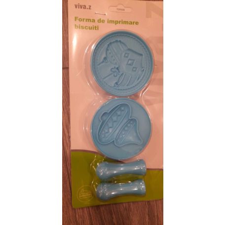 Kekszpecsét karácsonyfa dísz (2 db/cs)