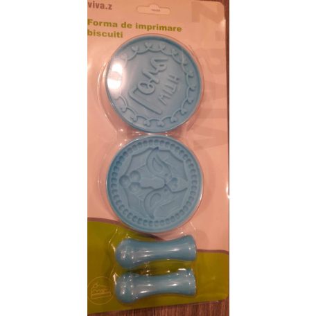 Kekszpecsét karácsonyi mintával (2 db/cs)