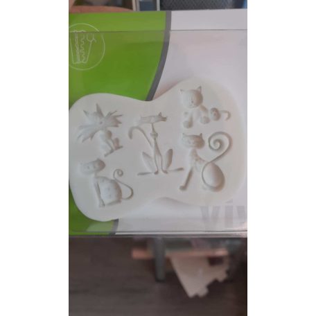 Cicák szilikon forma