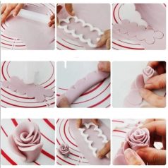 Rózsa kiszúró 2 db-os