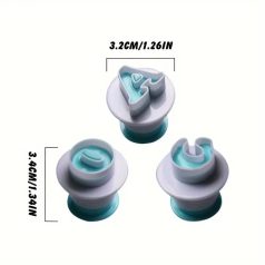 Rugós betű kiszúró 26 db-os nagybetűk