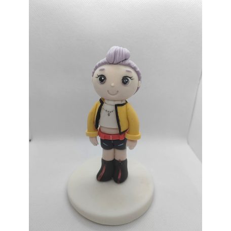 Tortadísz cukorfigura Rumi