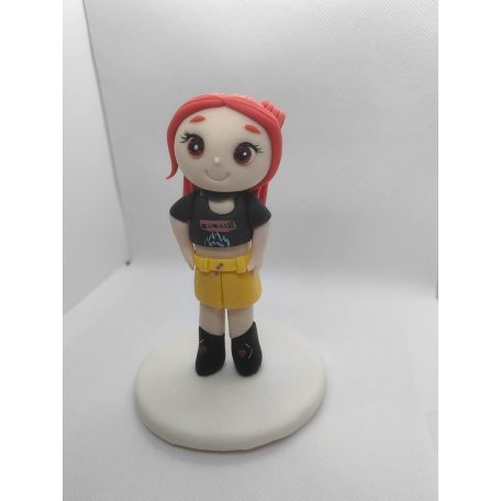 Tortadísz cukorfigura Mira