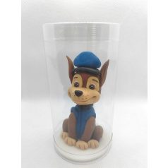 Tortadísz cukorfigura Chase Mancs Őrjárat