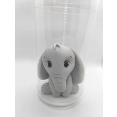 Tortadísz cukorfigura elefánt