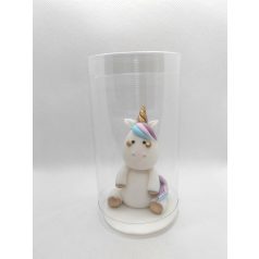 Tortadísz cukorfigura unikornis