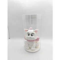 Tortadísz cukorfigura Marie cica