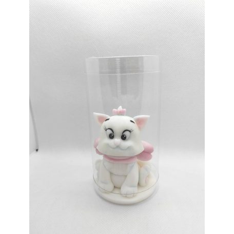 Tortadísz cukorfigura Marie cica