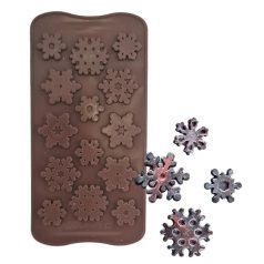 Hópehely szilikon forma 