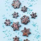 Hópehely szilikon forma 