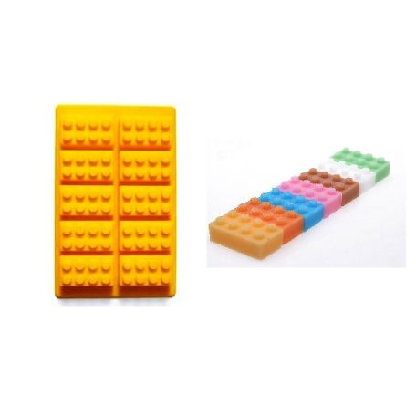 Lego szilikon forma 10 db-os