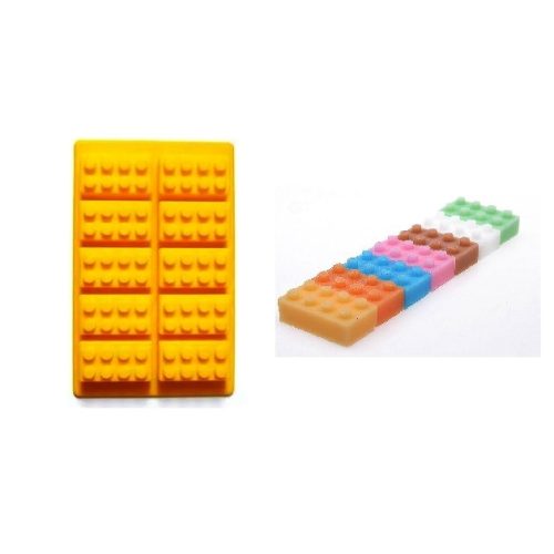 Lego szilikon forma 10 db-os