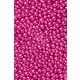 Soft cukorgyöngyök metál élénk rózsaszín, 3, 5, 7, 10 mm