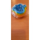 Szilikon sütőforma száj alakú 6 db-os