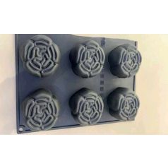 6 részes szilikon örvény forma