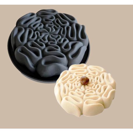 Szilikon mosusse forma örvény 20 cm