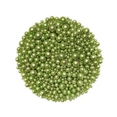 Cukorgyöngy - Metál Lime mix 50 g