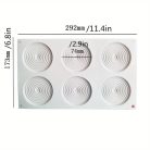 Spirál mintás szilikon forma