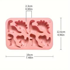 Dínós szilikon forma 2