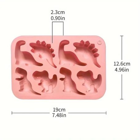 Dínós szilikon forma 2