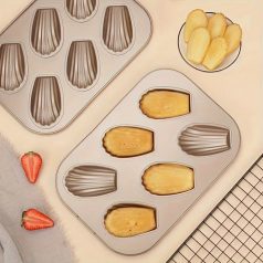 Madeleine sütőforma 6 db-os