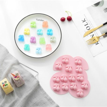 Cseresznye alakú szilikon forma