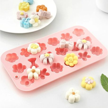 Virág alakú szilikon forma