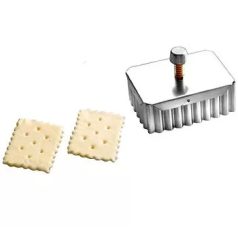 Keksz kiszúró forma rugós fém