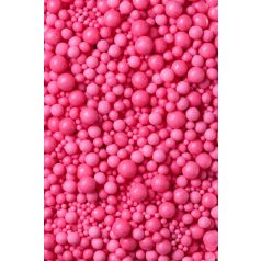 Soft cukorgyöngyök pink 3, 5, 7, 10 mm