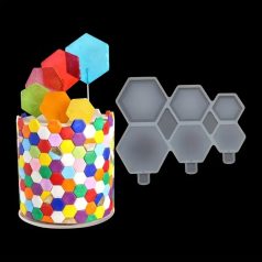 SZILIKON NYALÓKA FORMA HEXAGON