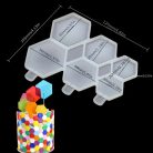 SZILIKON NYALÓKA FORMA HEXAGON