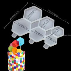SZILIKON NYALÓKA FORMA HEXAGON