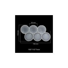 SZILIKON NYALÓKA FORMA - KÖR