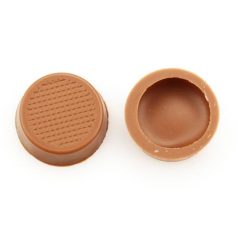 Tejcsokoládés tölthető bonbon alapok 12 db/csomag