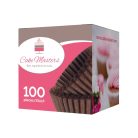 Barna színű bonbon papír 100 db