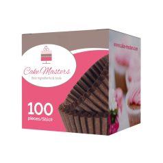Barna színű bonbon papír 100 db