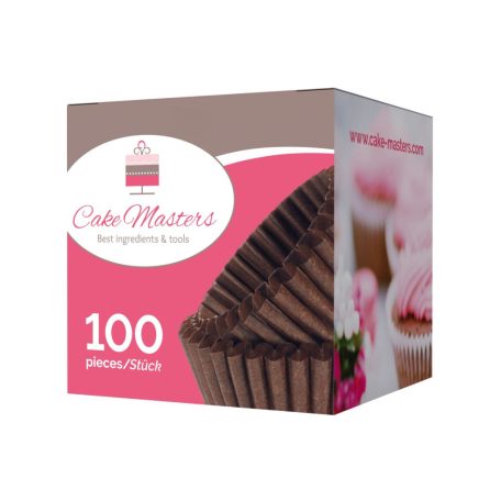 Barna színű bonbon papír 100 db