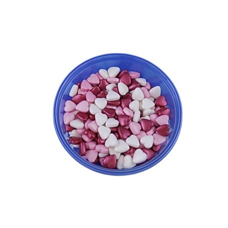 Vegyes szív cukordekoráció 50 g