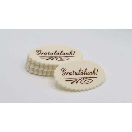 Gratulálunk mandulás cukortábla