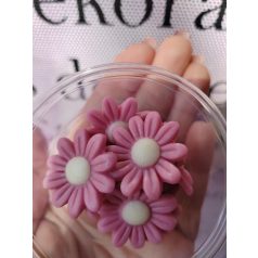 Kamilla 9 db lila fehér középpel