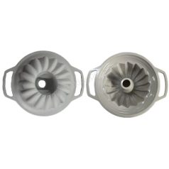 Szilikon kuglóf forma fém merevítéssel