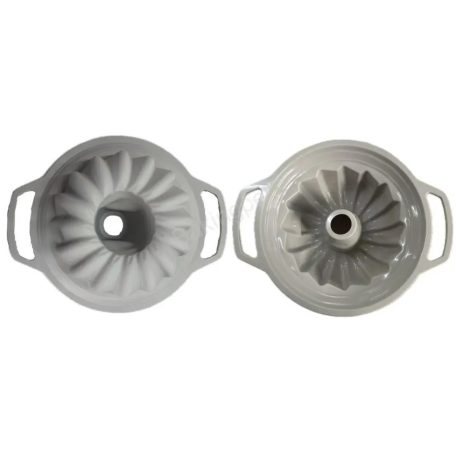 Szilikon kuglóf forma fém merevítéssel