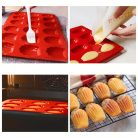 Madeleine szilikon sütőforma 